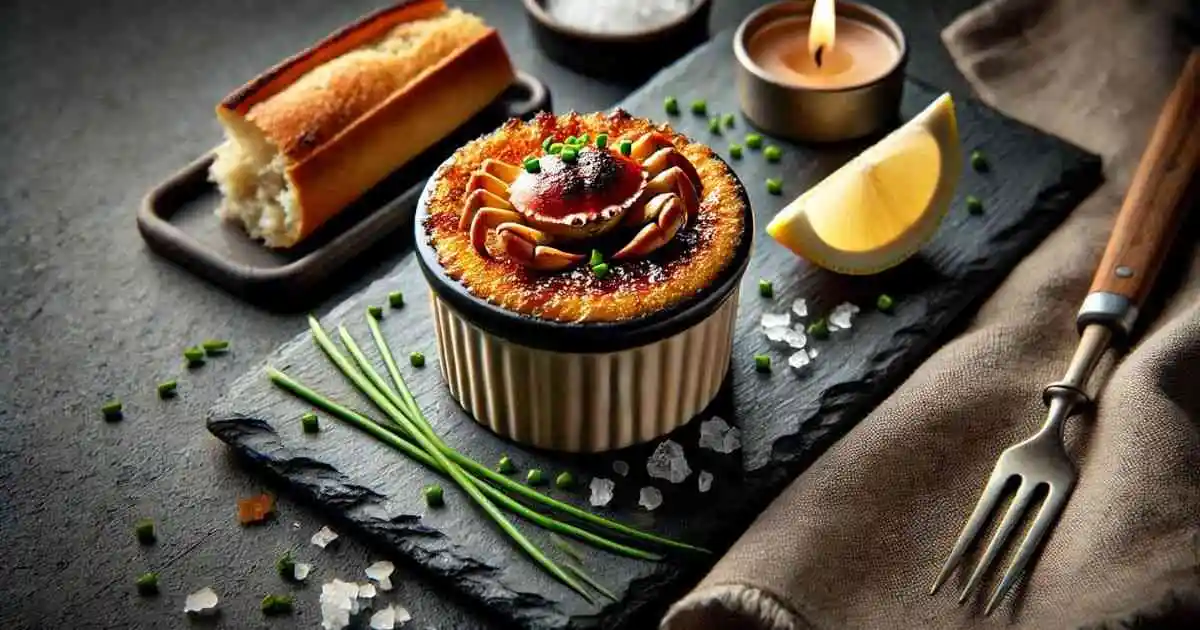 Savory Crab Brulee Recipe