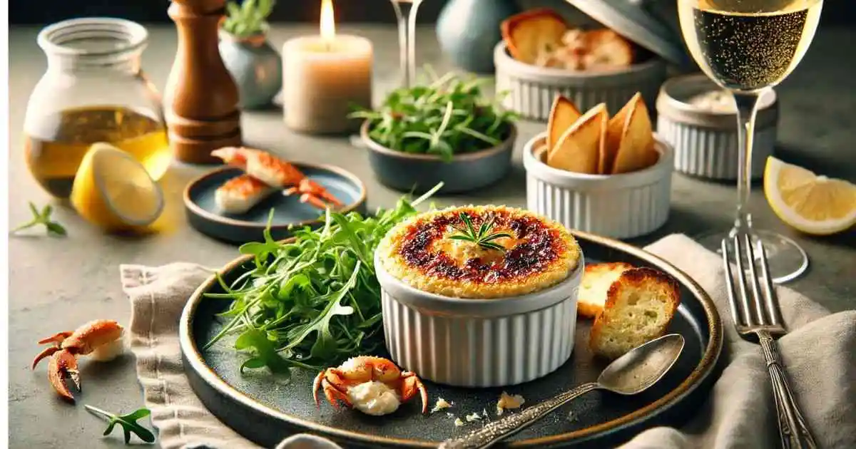 Savory Crab Brulee Recipe