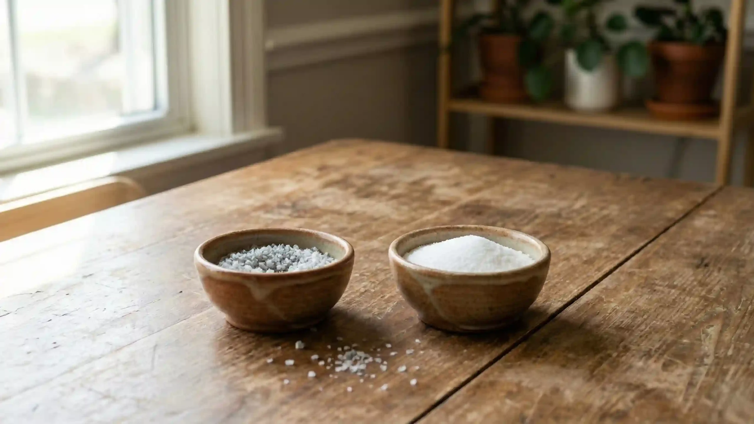 Celtic salt compared to table salt for sourdough bread baking