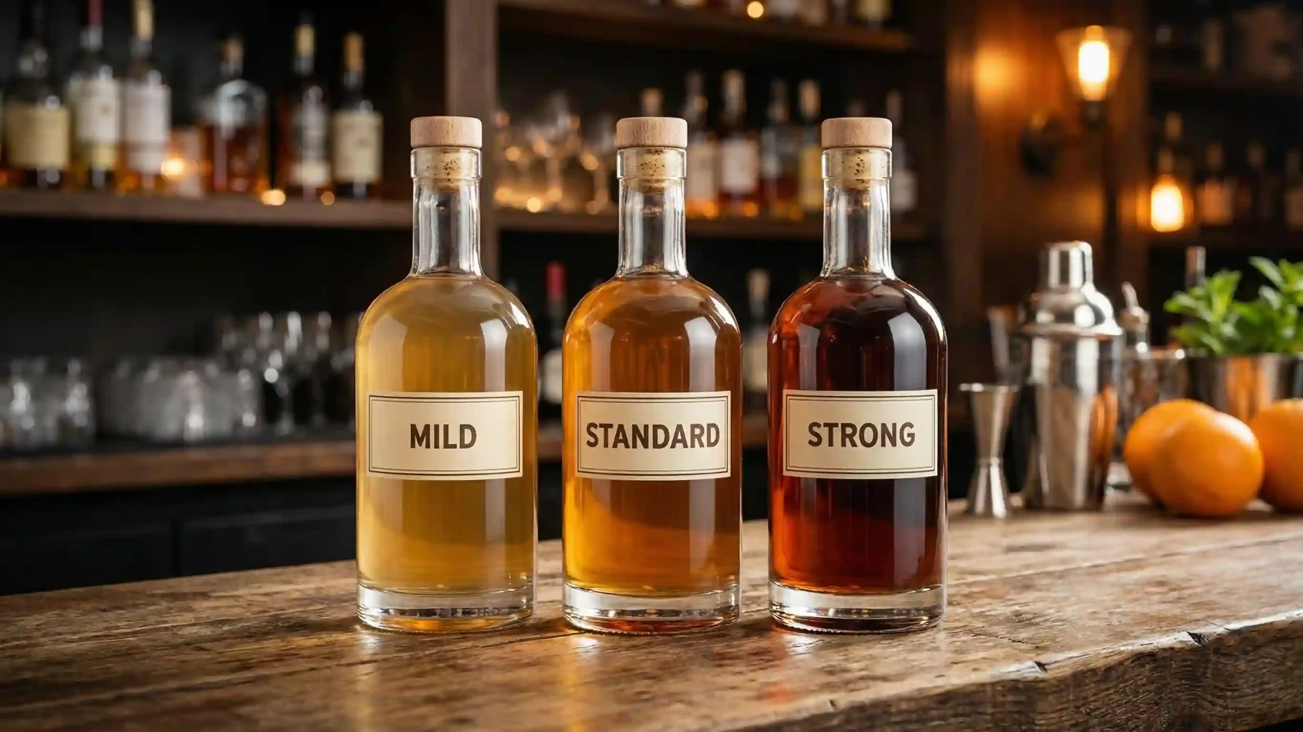 jalbitedrinks liquor variations mild and strong