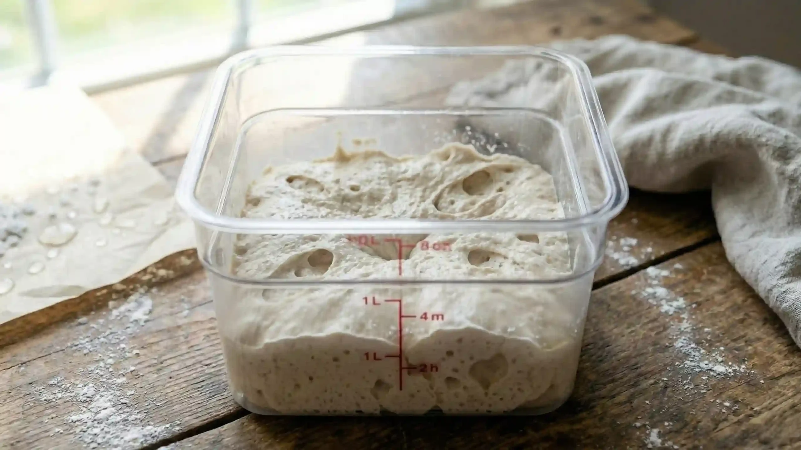 Slow sourdough fermentation caused by too much Celtic salt