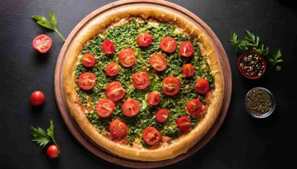 Chimichurri Tomato Pizza Recipe