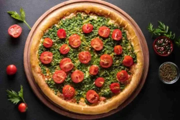 Chimichurri Tomato Pizza Recipe