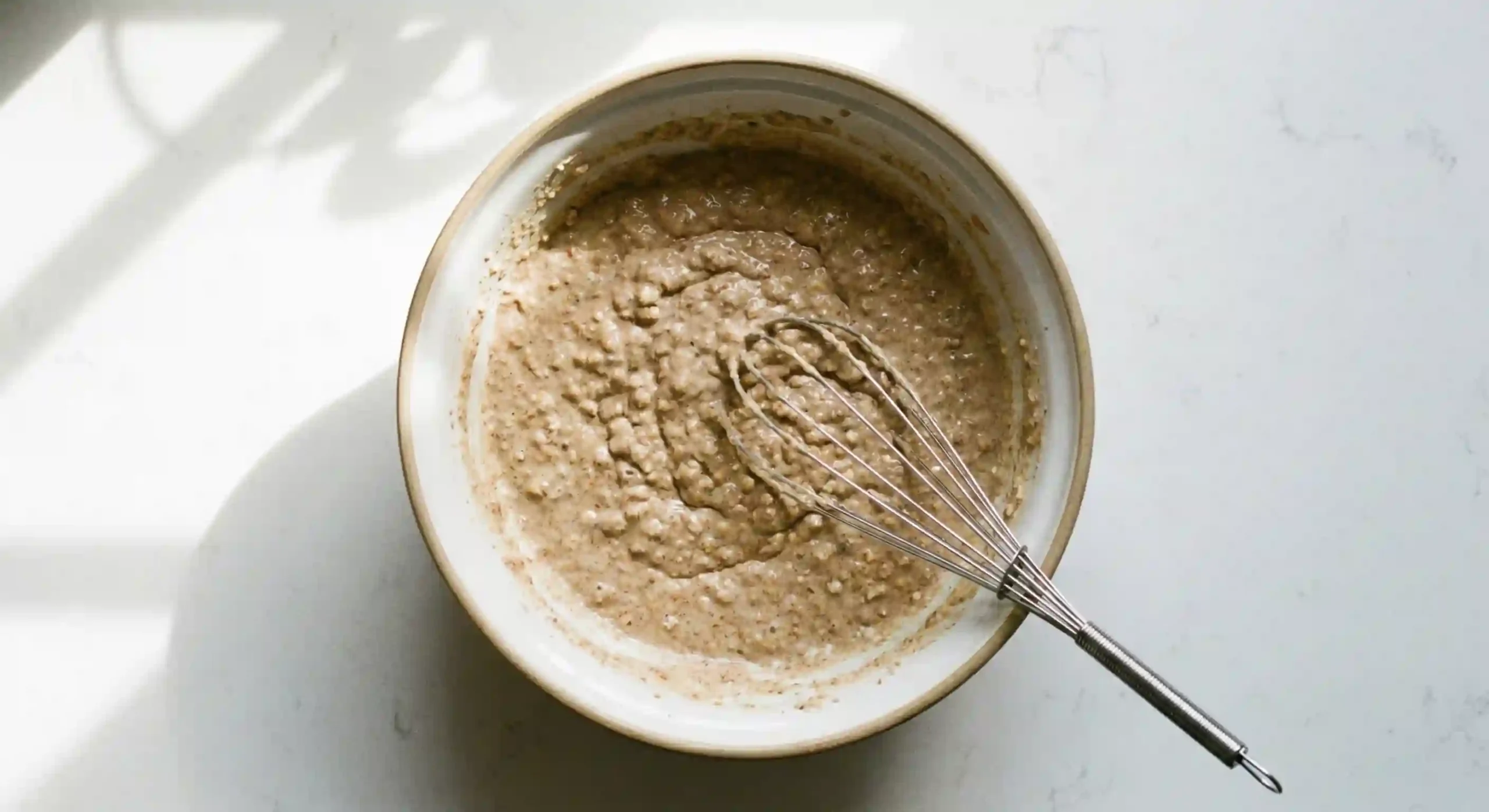 classic kodiak pancake batter in bowl