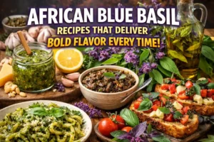 African Blue Basil Recipes That Deliver Bold Flavor Every Time