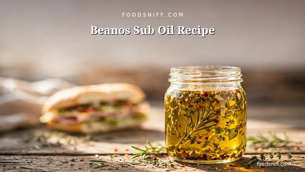 Beanos Sub Oil Recipe featured image
